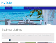 Tablet Screenshot of investabusinessbrokers.co.za